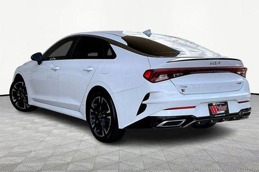 Glacial White Pearl 2022 Kia K5 GT-Line