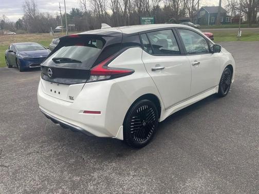 Pearl White Tricoat 2023 Nissan Leaf SV PLUS 60 kWh