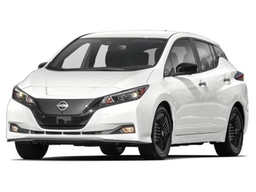Pearl White Tricoat 2023 Nissan Leaf SV PLUS 60 kWh