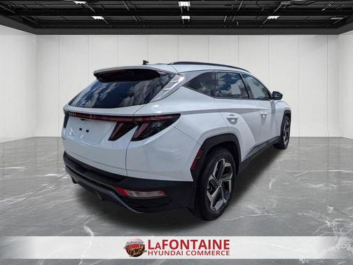 Serenity White Pearl 2023 Hyundai TUCSON Limited