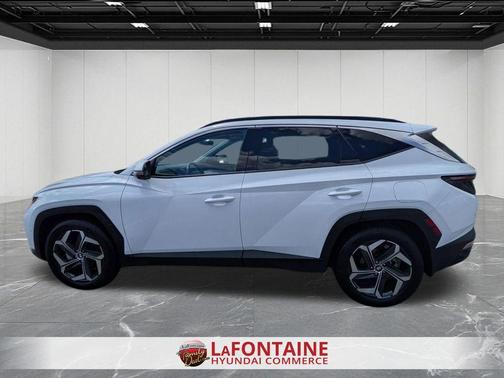 Serenity White Pearl 2023 Hyundai TUCSON Limited
