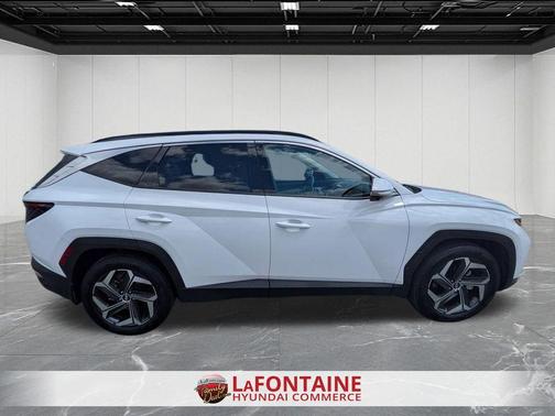Serenity White Pearl 2023 Hyundai TUCSON Limited