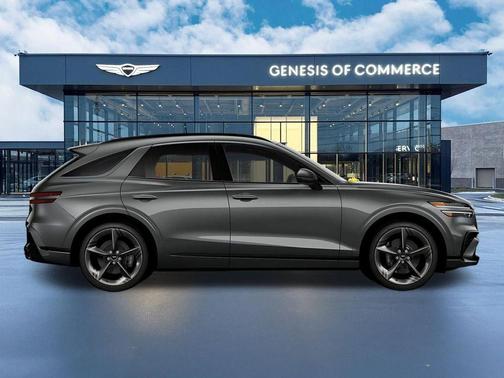 Gray 2026 Genesis GV70 3.5T Sport Prestige