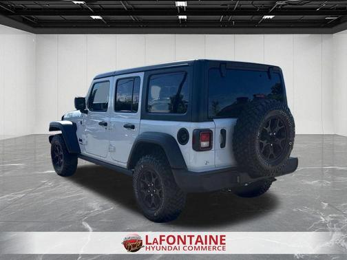 Bright White Clearcoat 2021 Jeep Wrangler Unlimited Sport