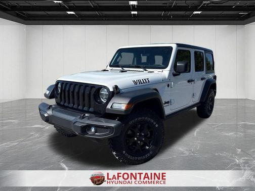 Bright White Clearcoat 2021 Jeep Wrangler Unlimited Sport