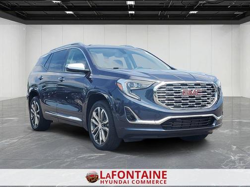 Blue Steel Metallic 2019 GMC Terrain Denali