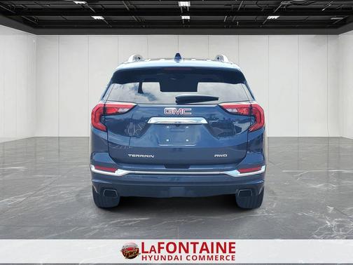 Blue Steel Metallic 2019 GMC Terrain Denali