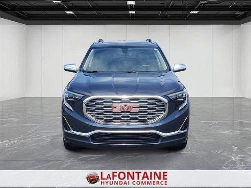 Blue Steel Metallic 2019 GMC Terrain Denali