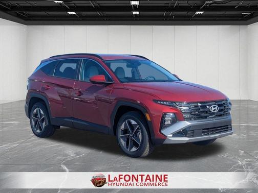 Red 2026 Hyundai TUCSON SEL
