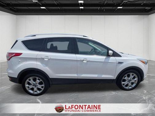 White Platinum Clearcoat Metallic 2015 Ford Escape Titanium
