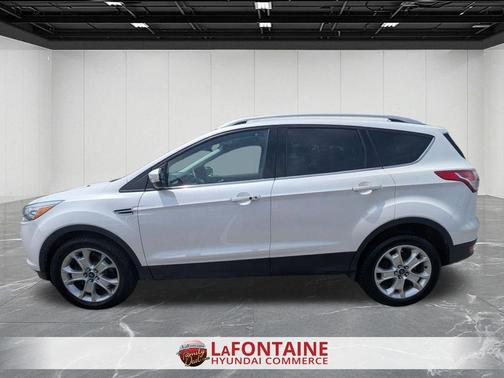 White Platinum Clearcoat Metallic 2015 Ford Escape Titanium
