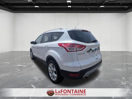 White Platinum Clearcoat Metallic 2015 Ford Escape Titanium
