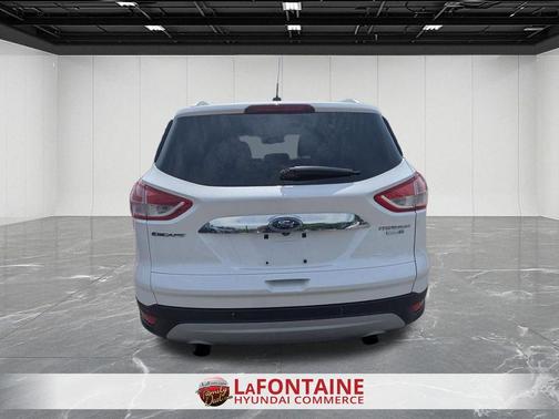 White Platinum Clearcoat Metallic 2015 Ford Escape Titanium