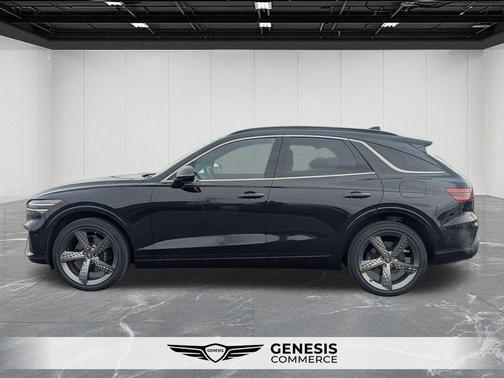 Black 2025 Genesis GV70 3.5T Sport