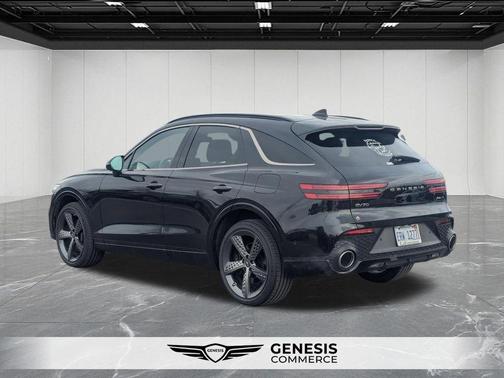 Black 2025 Genesis GV70 3.5T Sport