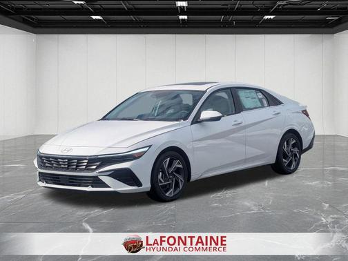Serenity White Pearl 2026 Hyundai ELANTRA Limited