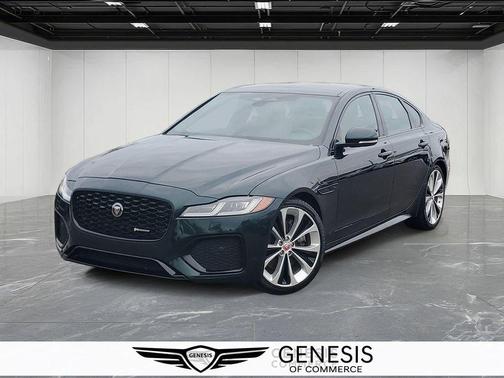 British Racing Green 2022 Jaguar XF P300 R-Dynamic SE