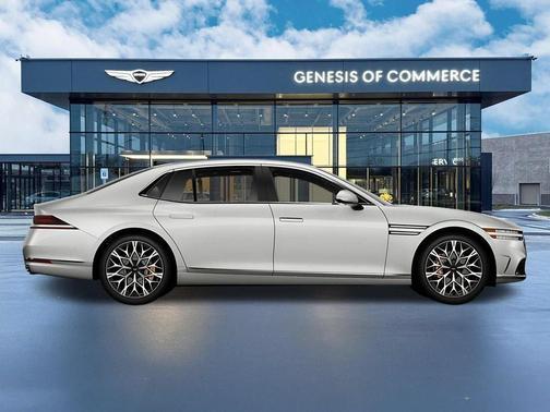 White 2026 Genesis G90 3.5T e-SC