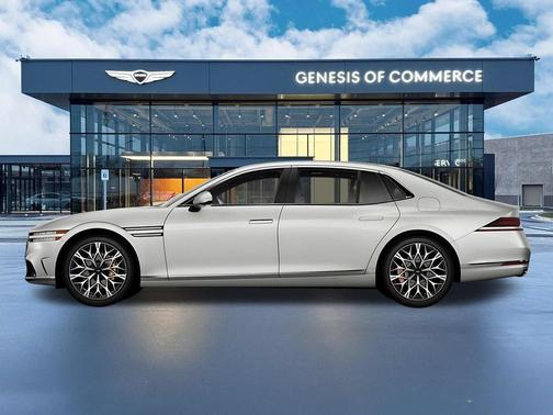 White 2026 Genesis G90 3.5T e-SC