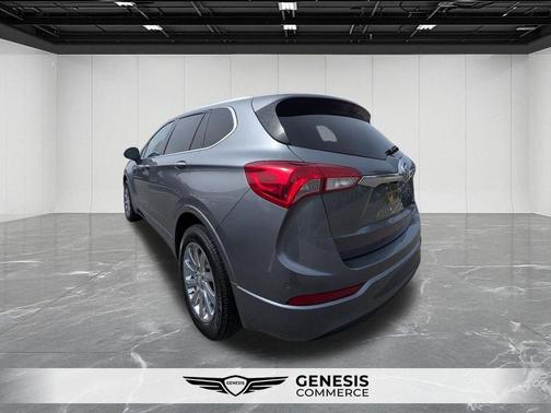 Satin Steel Metallic 2019 Buick Envision Essence