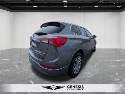Satin Steel Metallic 2019 Buick Envision Essence
