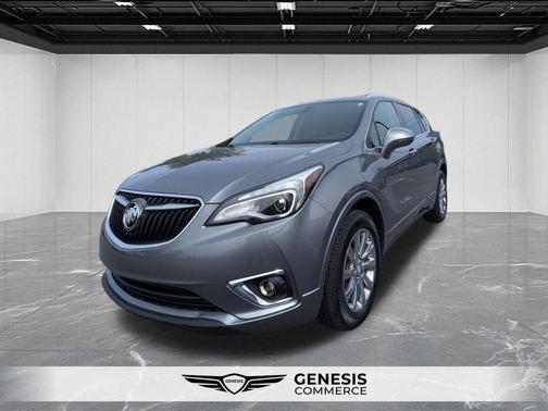 Satin Steel Metallic 2019 Buick Envision Essence