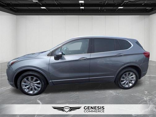 Satin Steel Metallic 2019 Buick Envision Essence