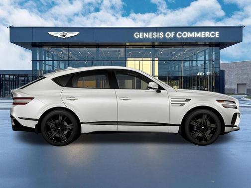 Alta White 2026 Genesis GV80 Coupe 3.5T e-SC Prestige Black