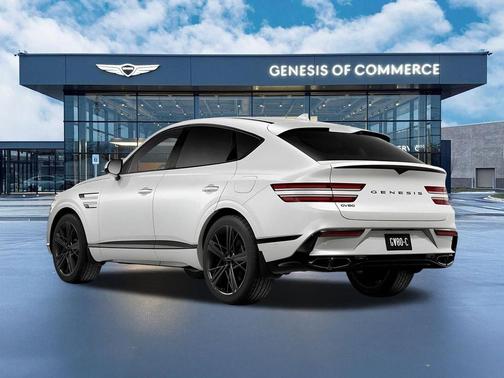Alta White 2026 Genesis GV80 Coupe 3.5T e-SC Prestige Black