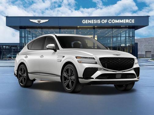 Alta White 2026 Genesis GV80 Coupe 3.5T e-SC Prestige Black