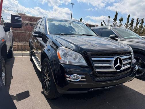 Obsidian Black Metallic 2008 Mercedes-Benz GL-Class GL 550 4MATIC