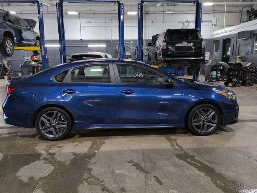 Deep Sea Blue 2021 Kia Forte GT-Line