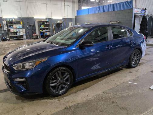 Deep Sea Blue 2021 Kia Forte GT-Line