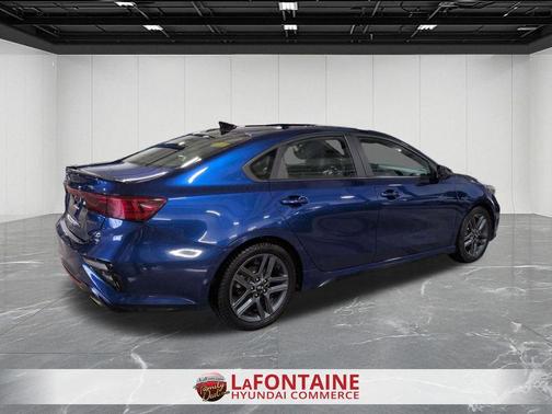 Deep Sea Blue 2021 Kia Forte GT-Line
