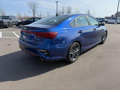 Deep Sea Blue 2021 Kia Forte GT-Line