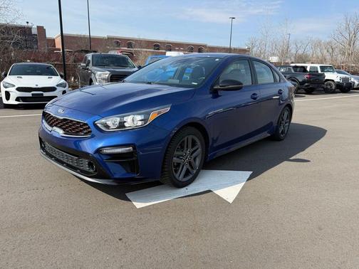 Deep Sea Blue 2021 Kia Forte GT-Line