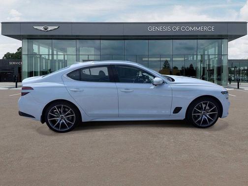 Alta White 2026 Genesis G70 2.5T Prestige