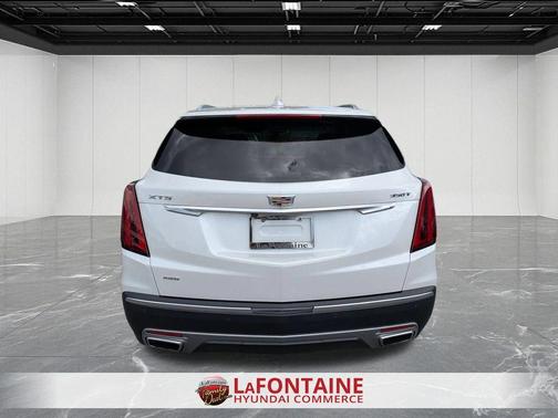 Crystal White Tri-Coat 2023 Cadillac XT5 Premium Luxury