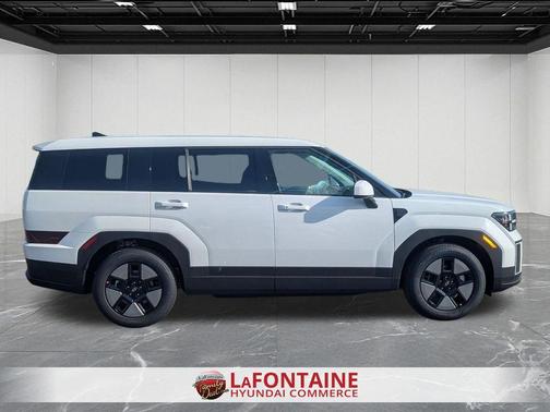 White 2026 Hyundai SANTA FE HEV SE