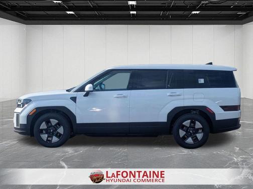 White 2026 Hyundai SANTA FE HEV SE