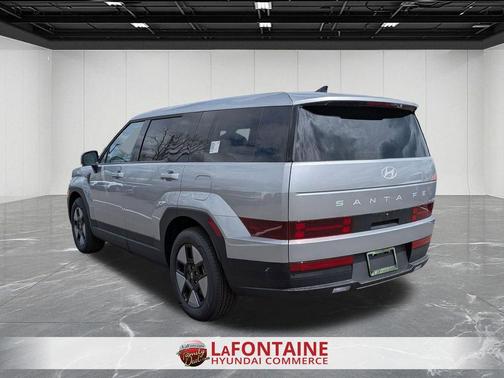 Shimmering Silver 2026 Hyundai SANTA FE HEV SE