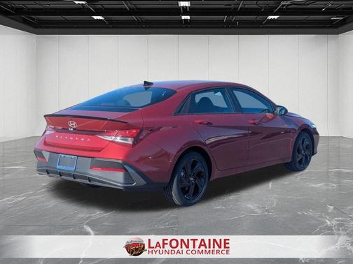 Red 2026 Hyundai ELANTRA SEL Sport
