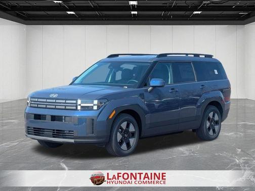 Blue 2026 Hyundai SANTA FE HEV SEL
