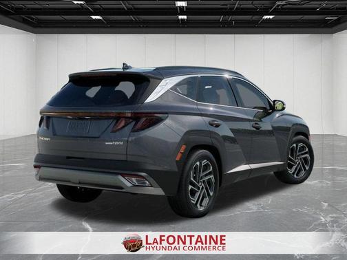 Gray 2026 Hyundai TUCSON Hybrid Limited