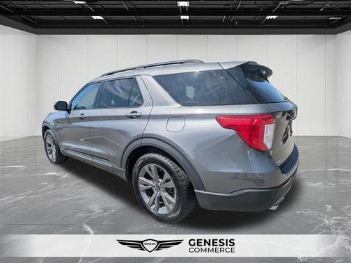 Gray Metallic 2021 Ford Explorer XLT