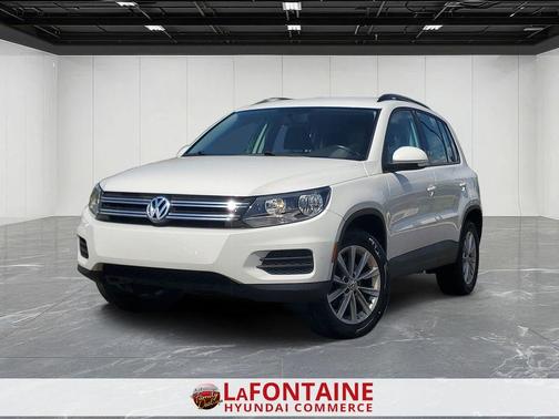 Pure White 2017 Volkswagen Tiguan Limited 2.0T