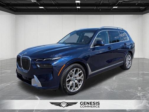 Tanzanite Blue II Metallic 2024 BMW X7 xDrive40i
