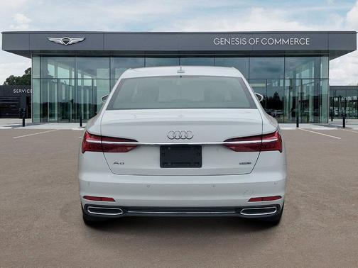 Glacier White Metallic 2019 Audi A6 55 Premium Plus