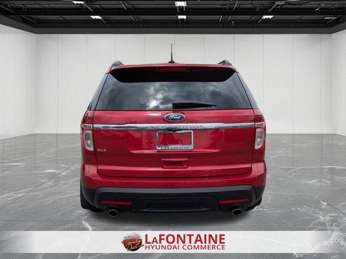 Red Candy Metallic Tinted Clearcoat 2012 Ford Explorer XLT