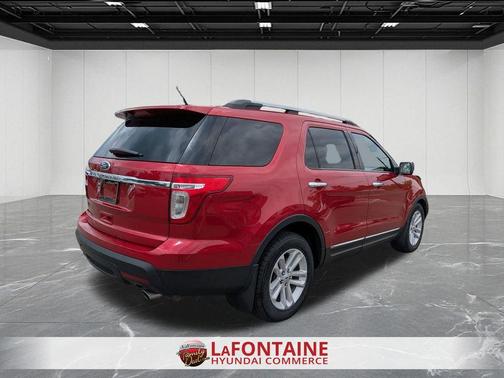 Red Candy Metallic Tinted Clearcoat 2012 Ford Explorer XLT